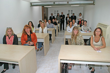 Profesores y alumnos de la EIP de Islas Baleares