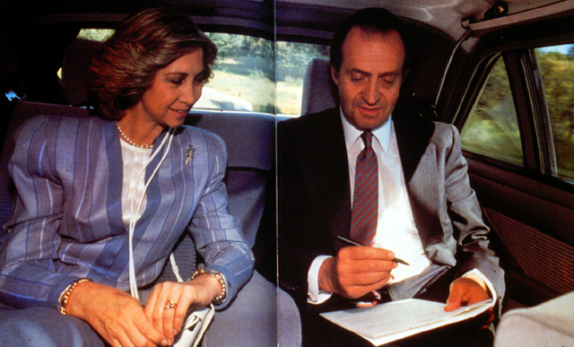 La Reina comparte con su esposo gran parte de su agenda de trabajo