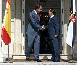 En 2004, Zapatero recibi� en La Moncloa al presidente de Ceuta