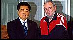 Con esta combinaci�n vio al l�der chino Hu Jintao hace tres meses.