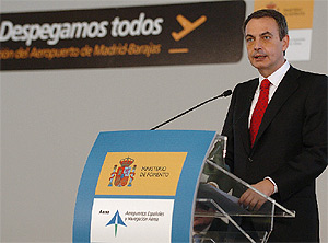 El presidente del Gobierno en un momento de su discurso