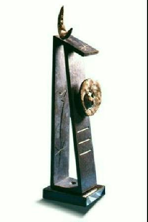 Escultura de Joan Mir�, realizada para los Premios Pr�ncipe de Asturias
