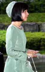 La Princesa Sayako el d�a del 'Kokki no Gi'