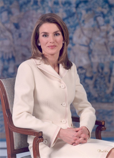 Fotograf�a oficial de la Princesa de Asturias