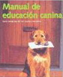 Portada del libro 'Manual de educaci�n canina'