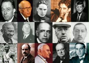 Los grandes del siglo XX, aut�nticos protagonistas del acto