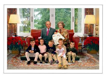 Felicitaci�n de Navidad de SS.MM. los Reyes. (Imagen: Casa de Su Majestad el Rey)