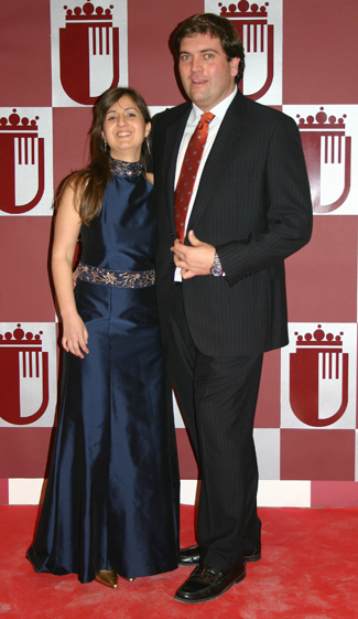 Carmen Castro, de la EIP de Granada y Sergio Escalera, de la escuela valenciana fueron los conductores de la gala fin de fiesta