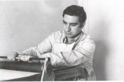 Manolo Linares en una imagen de 1973